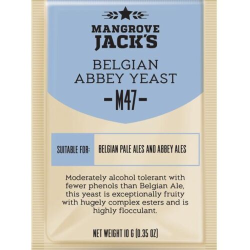 Дріжджі для елей Mangrove Jack’s Belgian Abbey M47. Пивні дріжджі Мангрув Джек