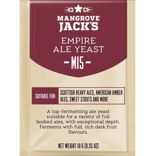 Пивні дріжджі Mangrove Jack’s Empire Ale M15. Дріжджі для пива Мангрув Джек.