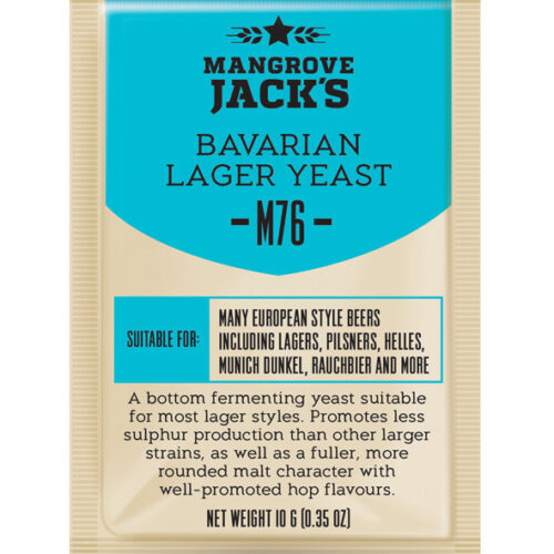 Пивні дріжджі Mangrove Jack’s Bavarian Lager M76. Дріжджі для пива, лагерні