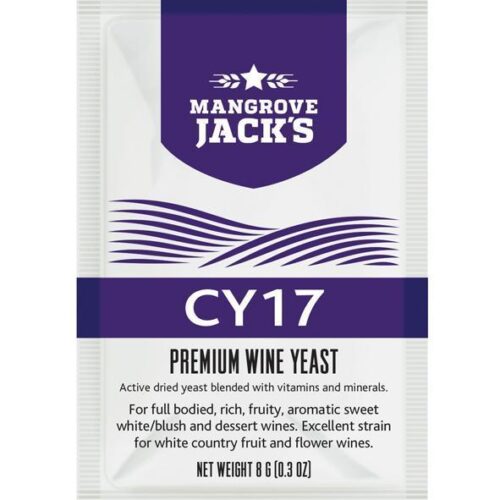 Дріжджі для білих десертних вин Mangrove jack’s CY17 (Н.Зеландія)