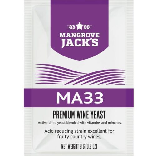 Дріжджі для фруктових домашніх вин Mangrove Jack’s MA33 (Н.Зеландія) – Мангрув Джек
