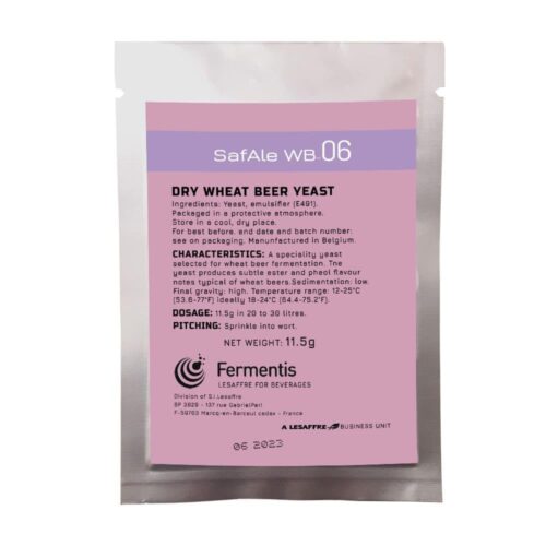 Пивні дріжджі Fermentis Safale WB-06 для пшеничного пива