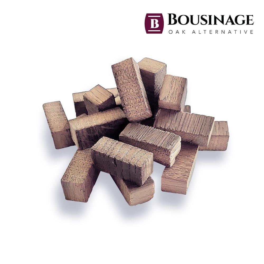 Кубики дубові Bousinage. Франція. Прожарювання лайт (легке). 50 грам.