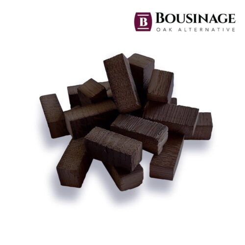 Кубики дубові Bousinage. Франція. Прожарювання міцне. 50 грам.