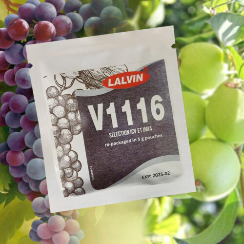 Винні дріжжі Lalvin K1- V1116 широкого спектра. Дріжжі для білих, рожевих, червоних,  фруктових вин та сидрів.