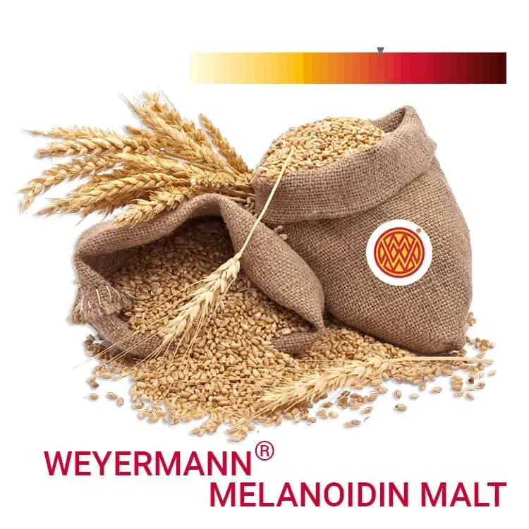 Солод спеціальний Меланоїдиновий (Melanoidin Malt) 0.5 кг. Weyermann. Солод спеціального обсмажування