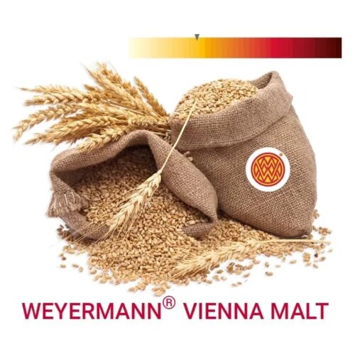 Солод ячмінний VIENNA MALT – Віденськи 1 кг – Weyermann Німеччина – базовий солод для пивоваріння