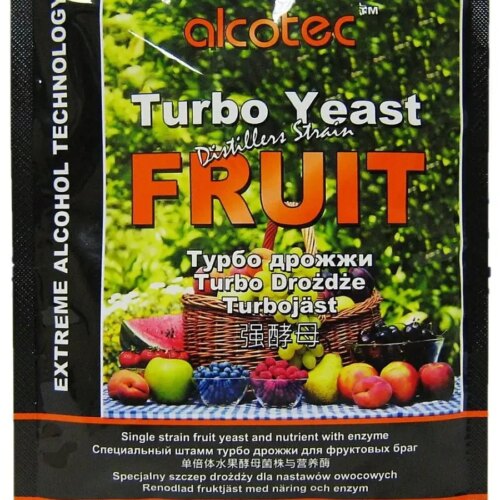 Турбо дріжджі для фруктів Fruit Turbo 60 гр. (Великобританія).  Дріжджі для фруктового сусла.