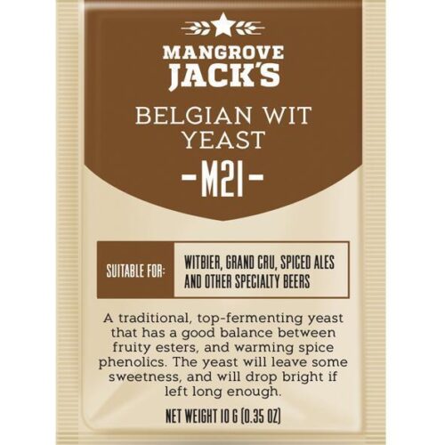 Дріжджі Mangrove jack’s Belgian Wit Yeast M21