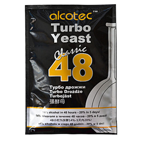 Турбо дріжджі для цукру Alcotec Turbo Classic 48 – Великобританія – Алкотек Класик